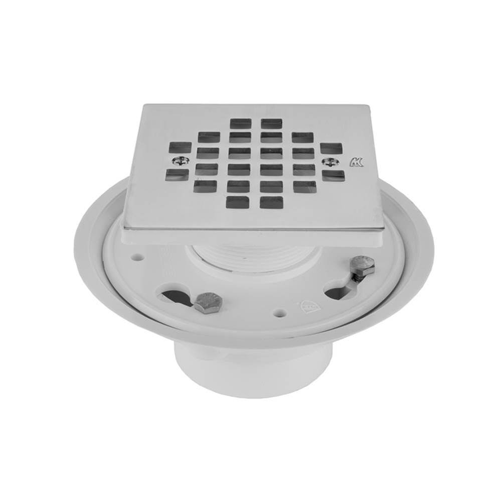 2'' or 3'' PVC Complete Square Shower Drain