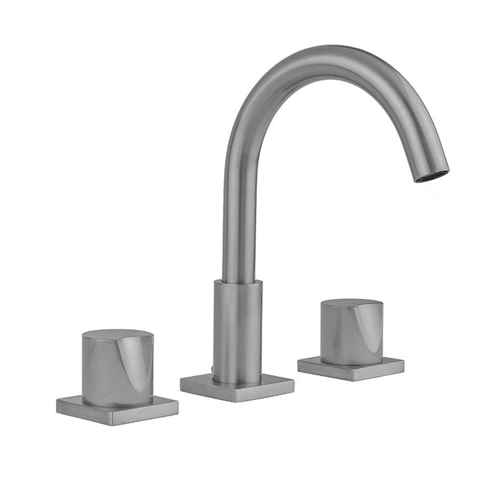 Uptown Contempo Faucet with Square Escutcheons & Thumb Handles