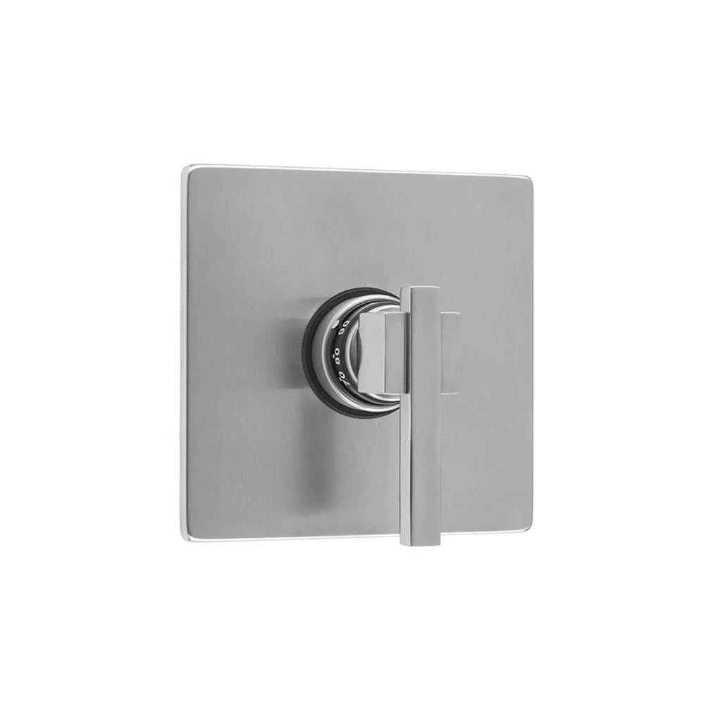 Square Plate with CUBIX® Lever Trim for Thermostatic Valves (J-TH34 & J-TH12)