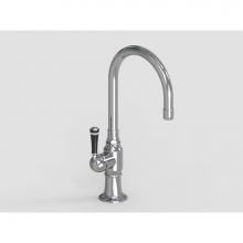 Jaclo 1076-BT-BSS - 7'' Deck Mount Single Hole Swivel Bar Faucet Spout with Left