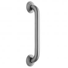 Jaclo 2512-EB - 12'' Deluxe Grab Bar with Traditional Round Flange