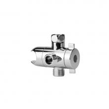 Jaclo 2697-ULB - Drop-In Showerarm Mount with Adjustable Angle & Showerhead/Handshower Diverter