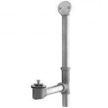 Jaclo 357-PCH - Brass Tub Drain Bottom Outlet Lift & Turn with Faceplate (2 Hole) Tub Waste