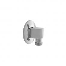 Jaclo 6001-PCH - 90° Water Supply Elbow with Escutcheon- No Pinmount