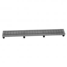 Jaclo 6224-24-PSS - 24'' Channel Drain Bar Grate