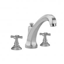 Jaclo 6972-T676-TRIM-SDB - Westfield Roman Tub Set with High Spout and Hex Cross Handles