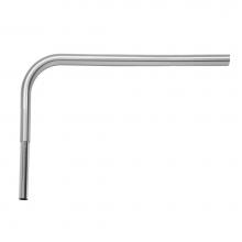 Jaclo 7982-ULB - All Brass L-Bar with Insert Shower Curtain Rod