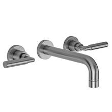 Jaclo 9880-W-WT459-TR-PCH - Contempo Wall Faucet with  Lever Handles