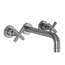 Jaclo 9880-W-WT462-TR-PCH - Contempo Wall Faucet TRIM with Cross Handles