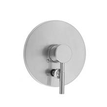 Jaclo A365-TRIM-PCH - Round Plate With Round Contempo Lever Trim For Pressure Balance Cycling Valve With Built-in Divert