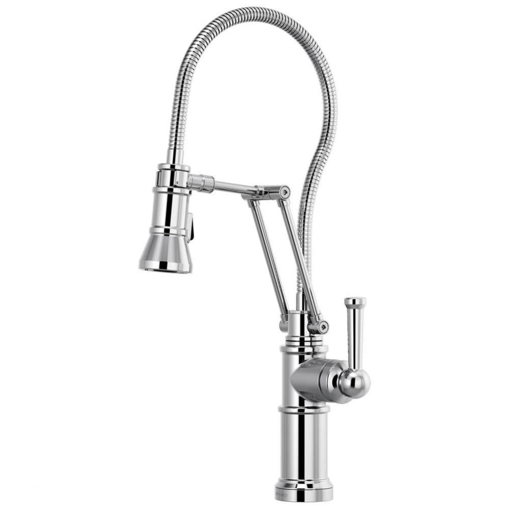 Artesso® Articulating Faucet With Finished Hose