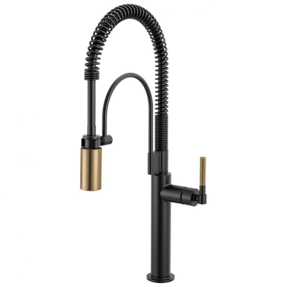 Litze® Semi-Professional Kitchen Faucet - Knurled Handle