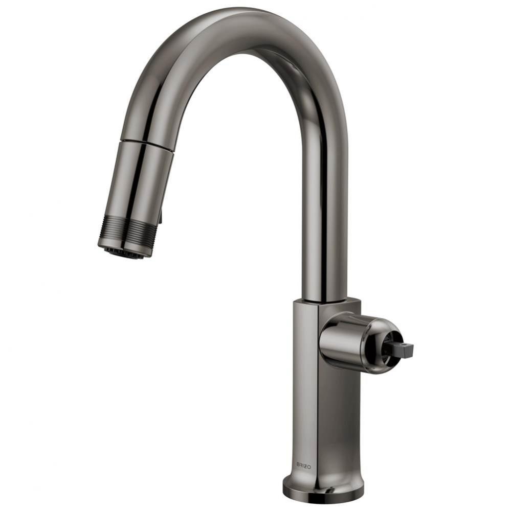 Kintsu® Pull-Down Prep Faucet with Arc Spout - Less Handle