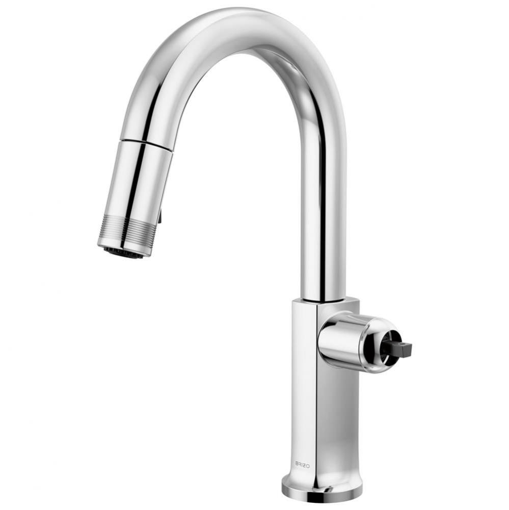 Kintsu® Pull-Down Prep Faucet with Arc Spout - Less Handle