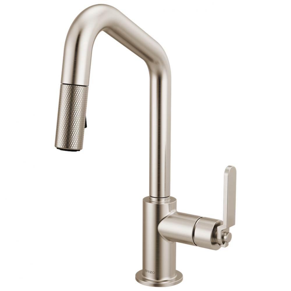 Litze® Pull-Down Prep Faucet with Angle Spout - Industrial Handle