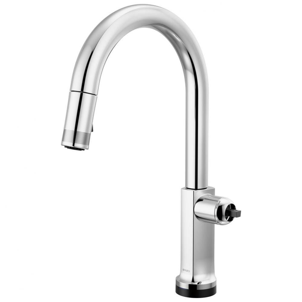 Kintsu® SmartTouch® Pull-Down Faucet with Arc Spout - Less Handle