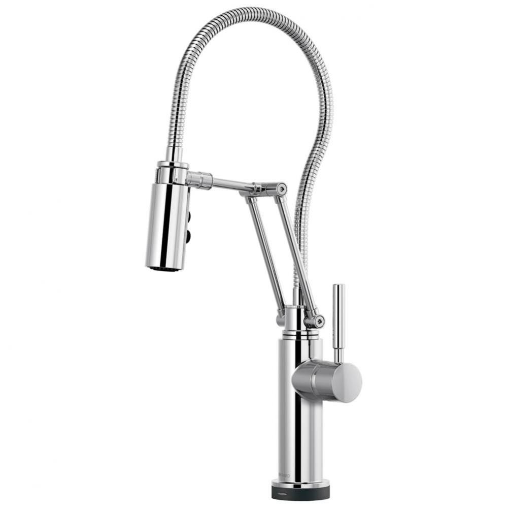 Solna® SmartTouch® Articulating Kitchen Faucet With Finished Hose