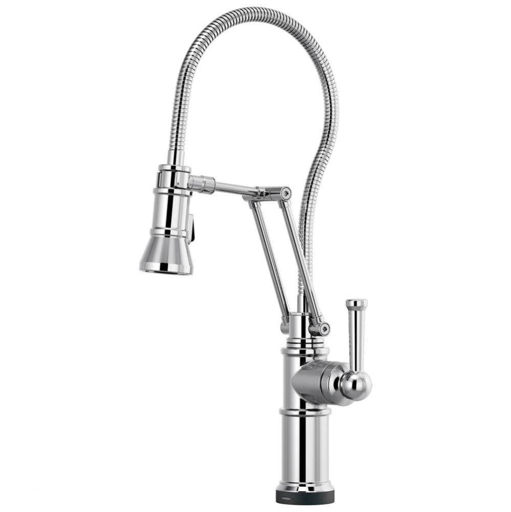 Artesso® SmartTouch® Articulating Kitchen Faucet With Finished Hose