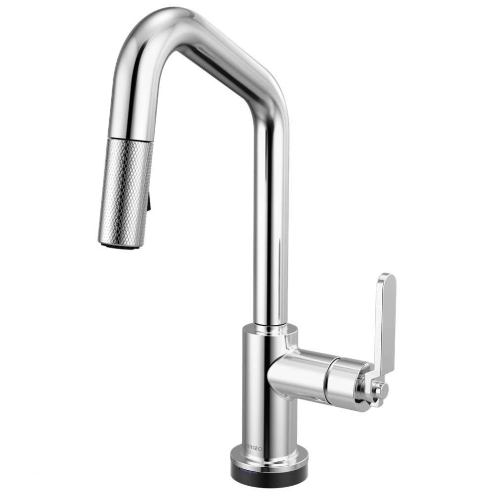 Litze® Smarttouch Pull-Down Prep Faucet with Angle Spout - Industrial Handle