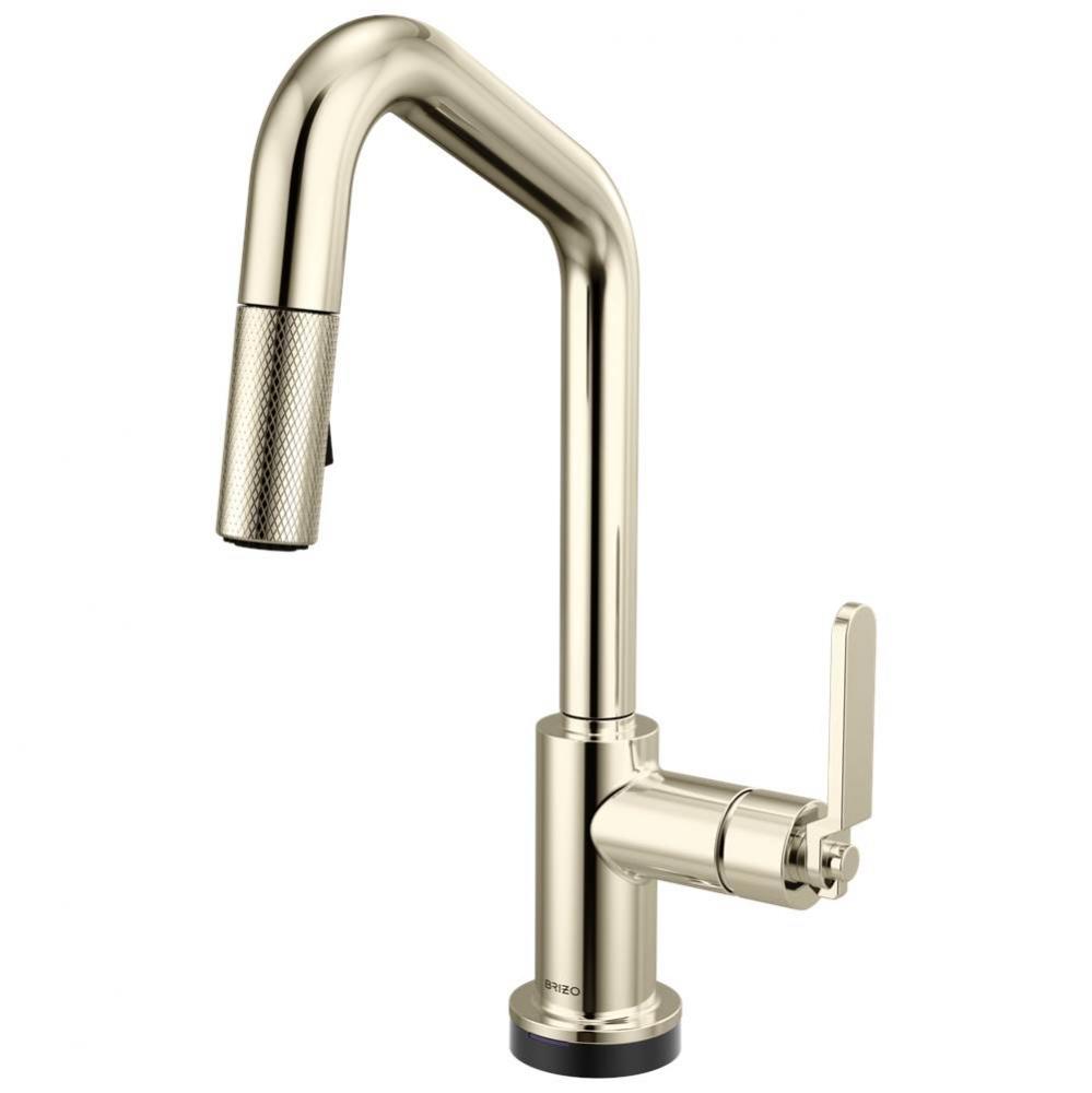 Litze® Smarttouch Pull-Down Prep Faucet with Angle Spout - Industrial Handle