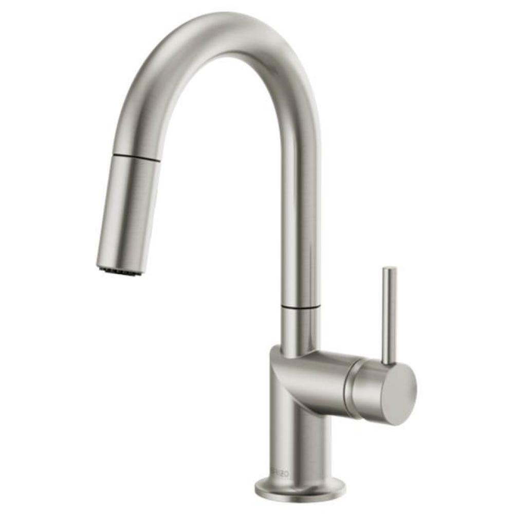 Odin® Pull-Down Prep Faucet with Arc Spout - Less Handle