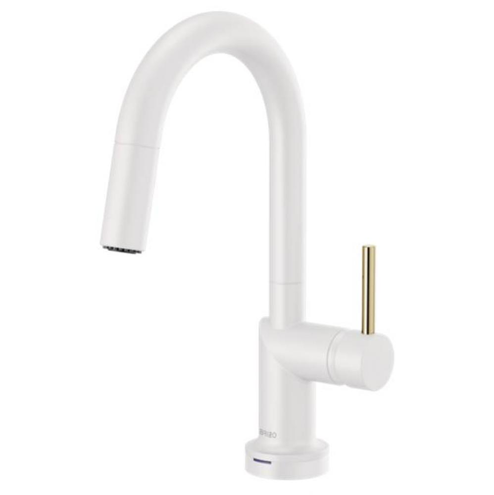 Jason Wu for Brizo™ SmartTouch® Pull-Down Prep Kitchen Faucet with Arc Spout - Less Handle