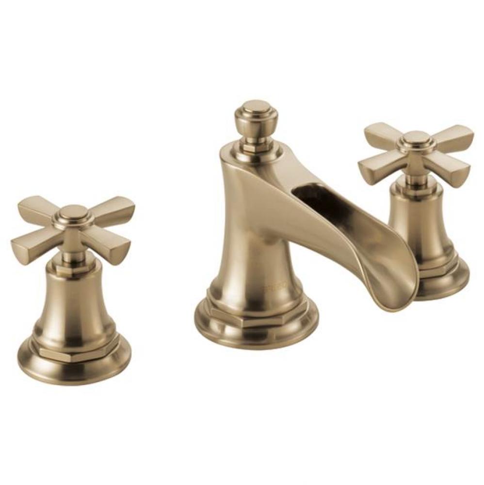 Rook® Widespread Lavatory Faucet with Channel Spout - Less Handles 1.2 GPM