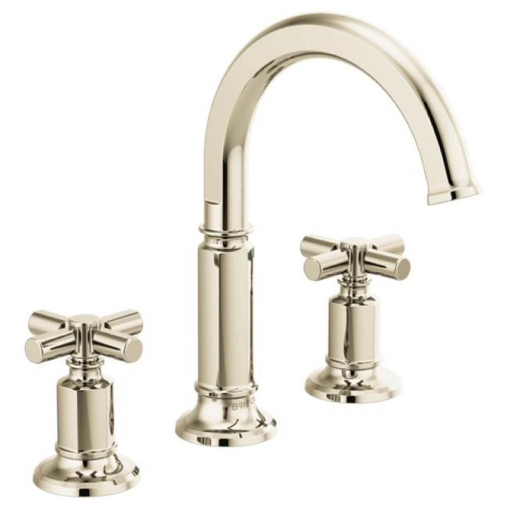 Invari® Widespread Lavatory Faucet with Arc Spout - Less Handles 1.5 GPM