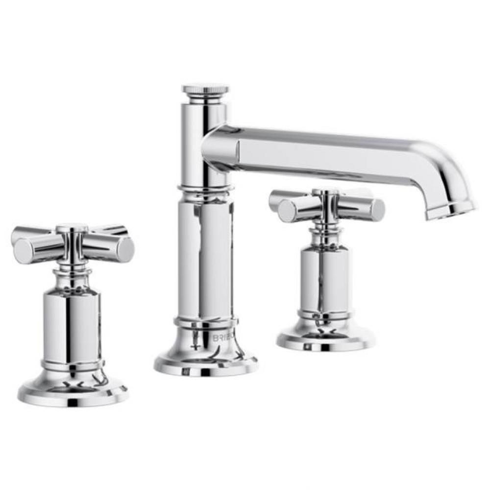 Invari® Widespread Lavatory Faucet with Column Spout - Less Handles 1.2 GPM