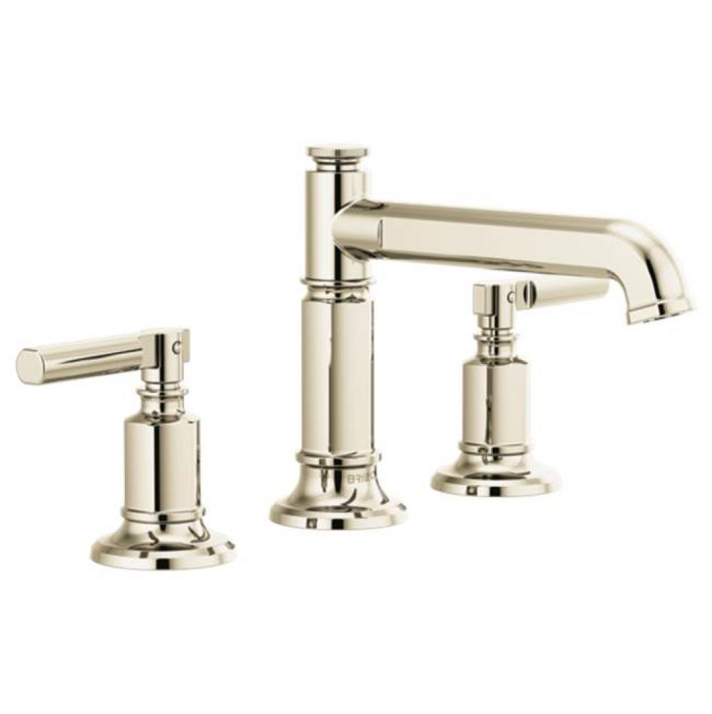 Invari® Widespread Lavatory Faucet with Column Spout - Less Handles 1.2 GPM