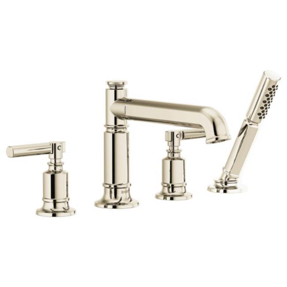 Invari® Roman Tub Faucet With Handshower - Less Handles