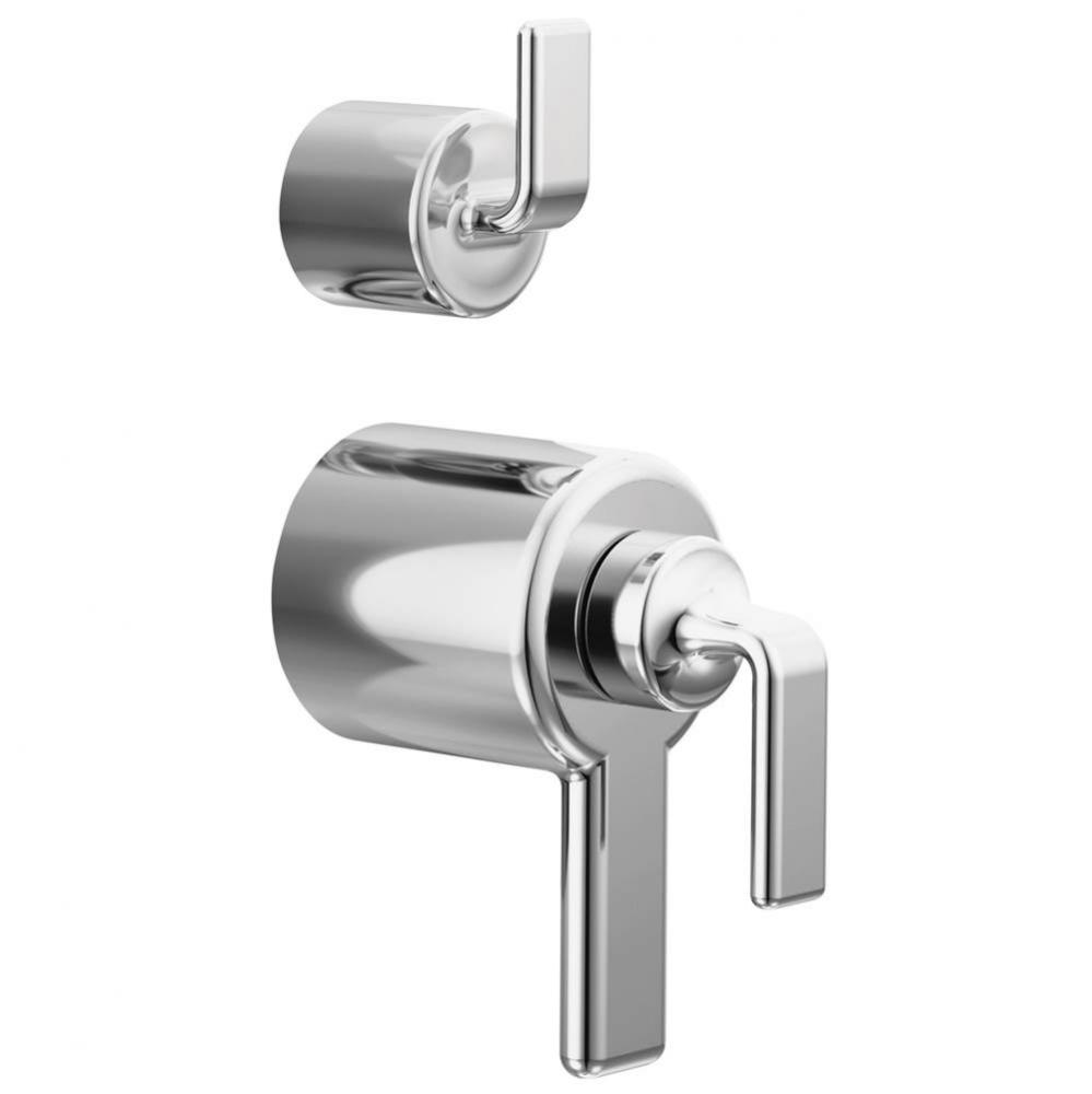 Allaria™ TempAssure® Thermostatic Valve Trim with Integrated Diverter Trim Twist Lever Hand