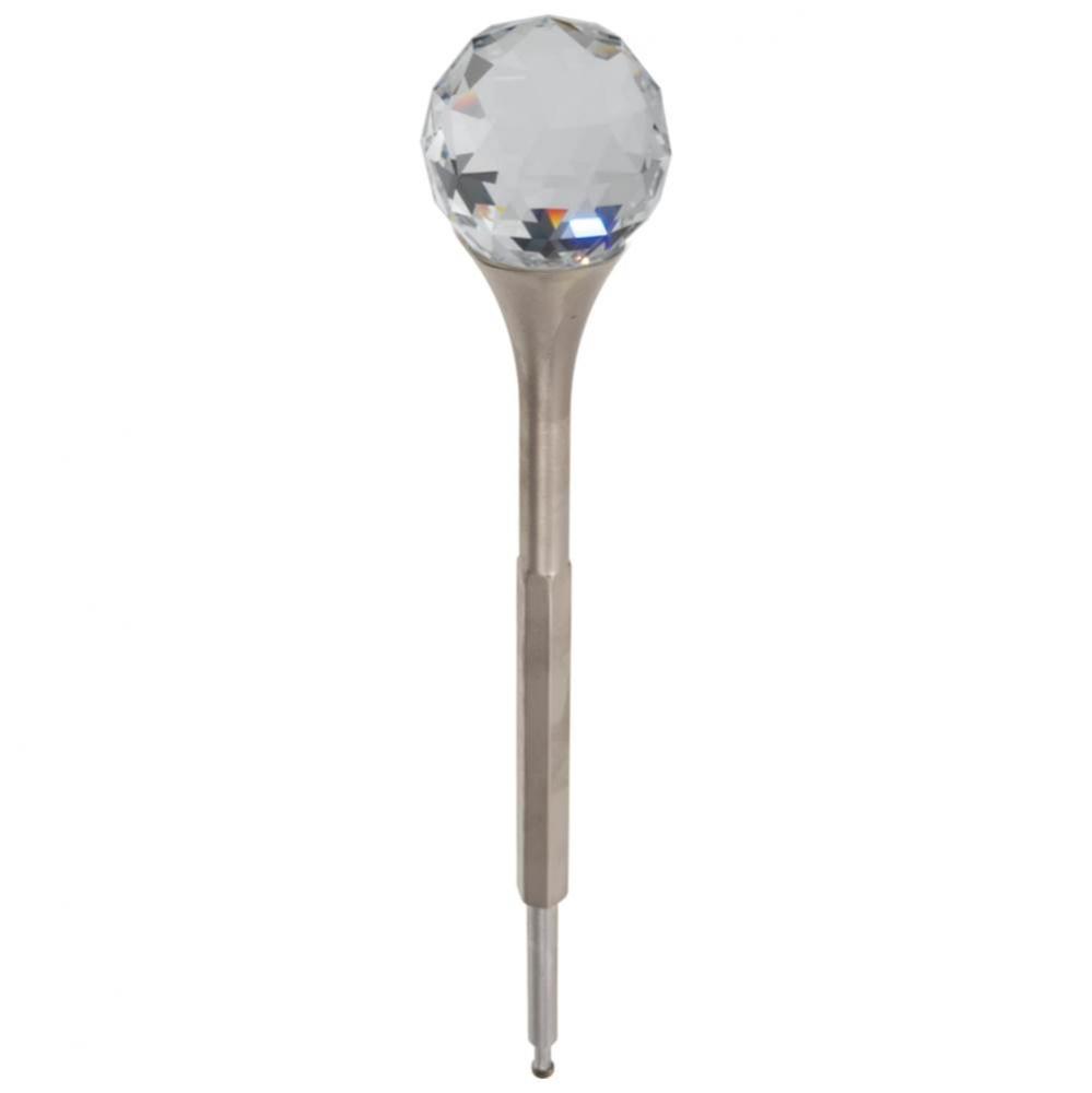 RSVP® SWAROVSKI® CRYSTAL FINIAL - WIDESPREAD/BIDET