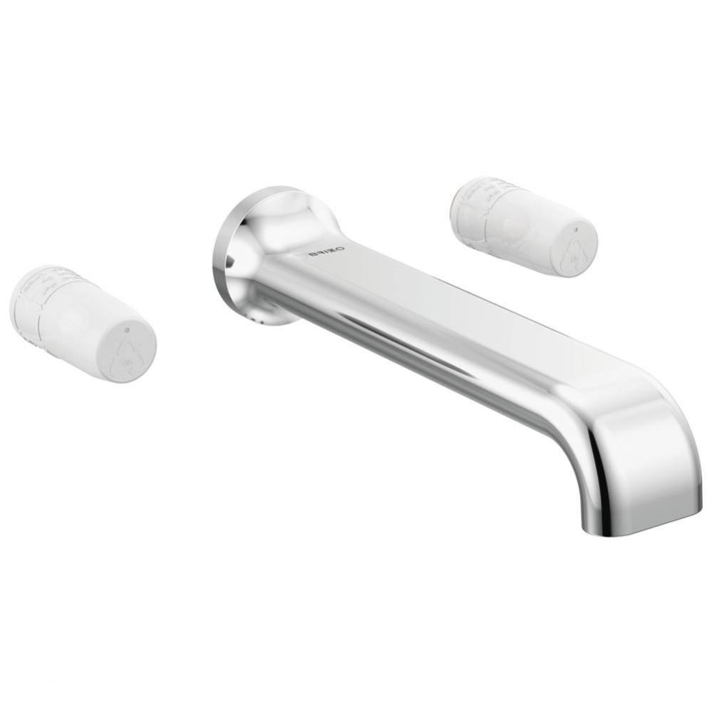 Allaria™ Two-Handle Wall Mount Tub Filler - Less Handles