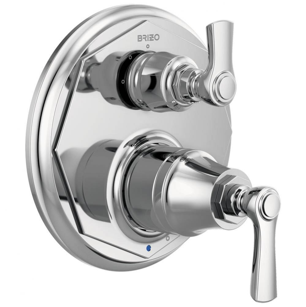 Rook® Pressure Balance Valve with Integrated 3-Function Diverter Trim