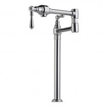 Brizo 62710LF-PC - Traditional: Deck Mount Pot Filler Faucet