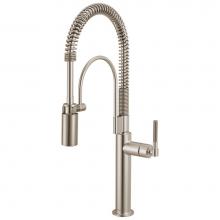 Brizo 63343LF-SS - Litze® Semi-Professional Kitchen Faucet - Knurled Handle