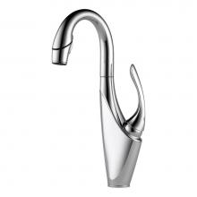 Brizo 63955LF-PC - Vuelo: Single Handle Prep Faucet