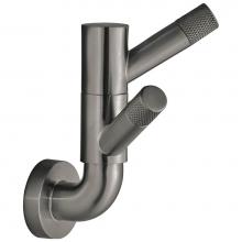 Brizo 693537-SL - Litze® Rotating Double Robe Hook With Knurling