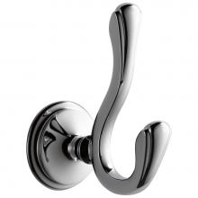 Brizo 693585-PC - Charlotte® Double Robe Hook