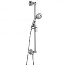 Brizo 88761-PC - Rook® SLIDE BAR HANDSHOWER WITH H2OKinetic®TECHNOLOGY