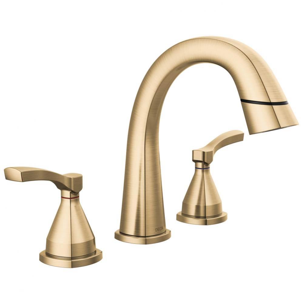 Stryke® Two Handle Widespread Pull Down Bathroom Faucet