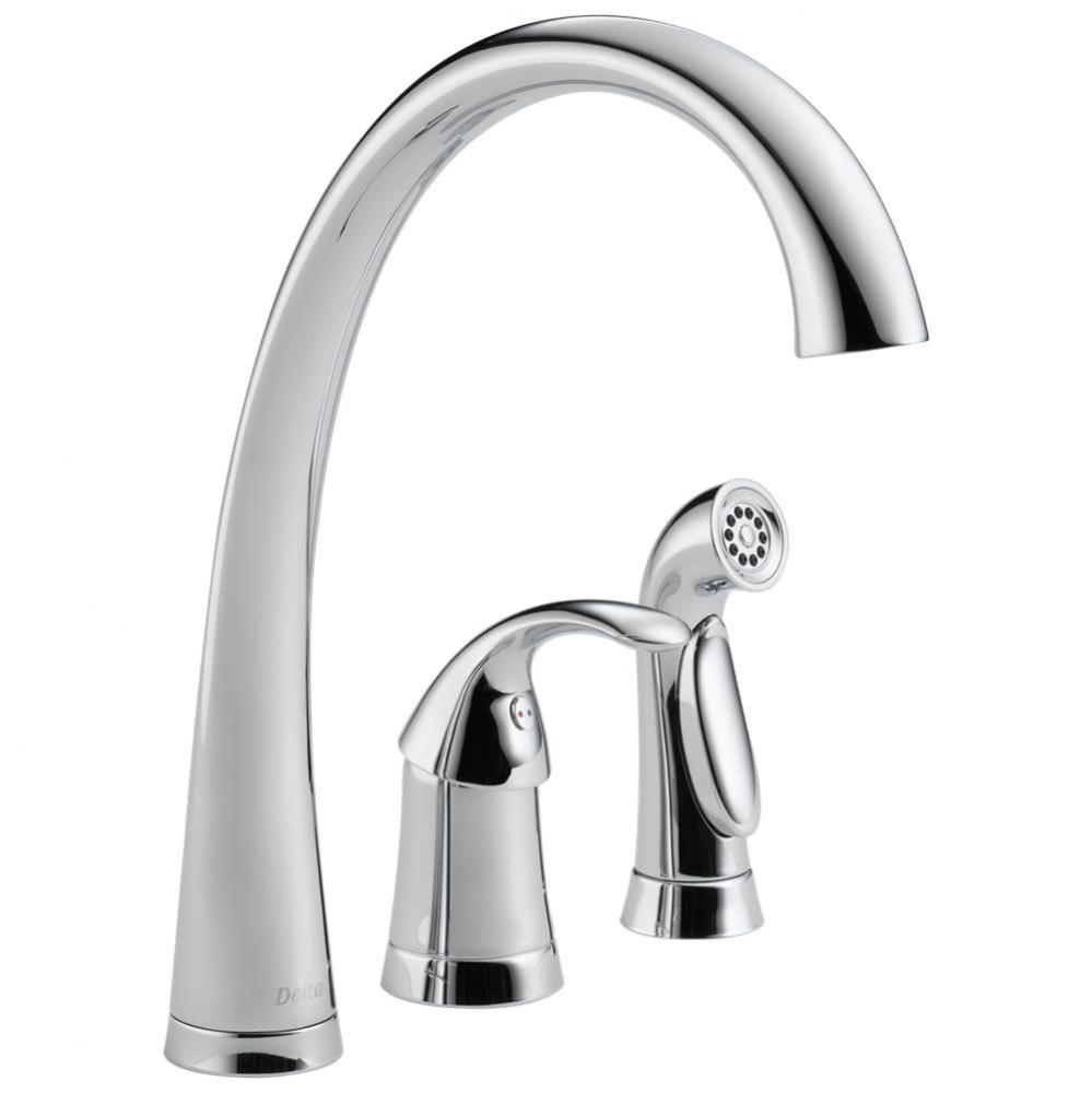 Pilar® Single Handle Kitchen Faucet with Spray