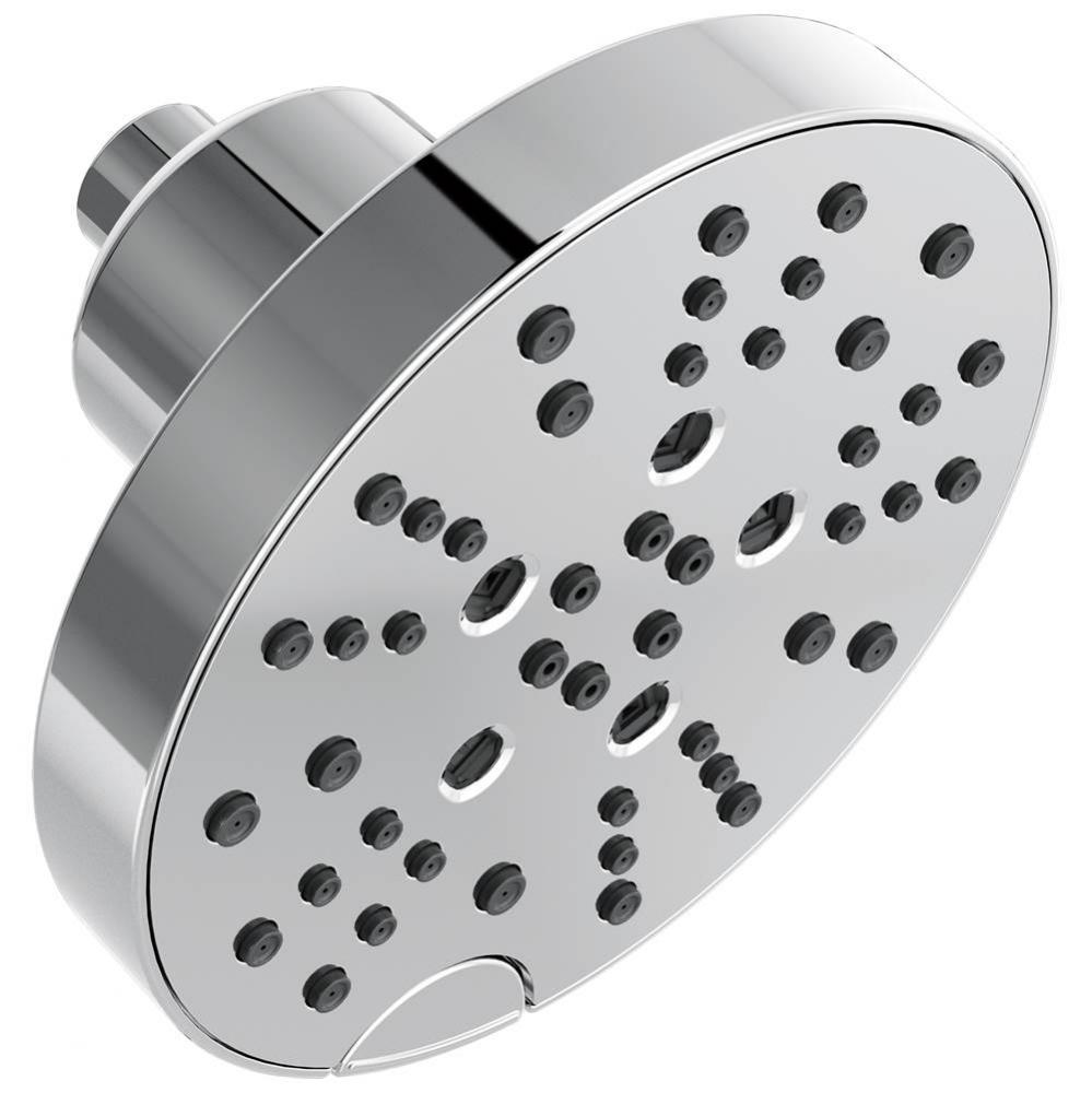 Universal Showering Components H2Okinetic® 5-Setting Contemporary Raincan Shower Head