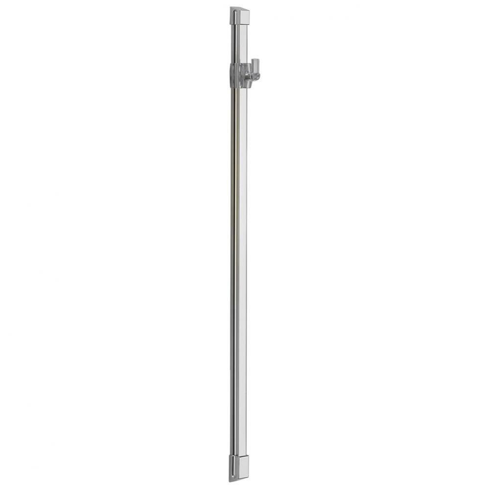 Universal Showering Components 30'' Adjustable Glide Rail Wall Bar