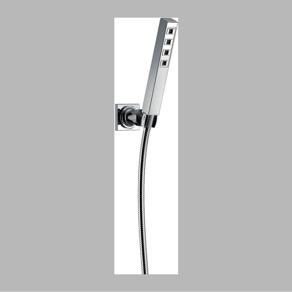 Universal Showering Components H2Okinetic® Single-Setting Adjustable Wall Mount Hand Shower