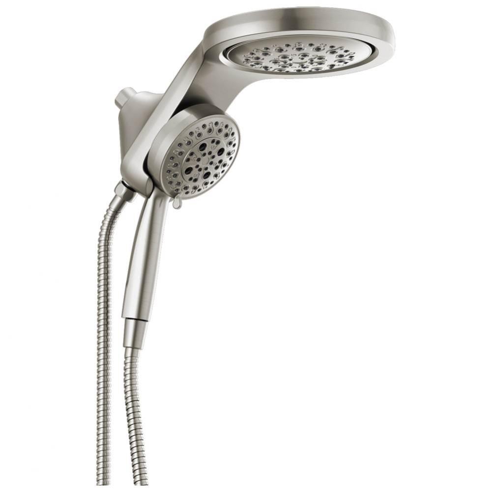 Universal Showering Components HydroRain® H2OKinetic®5-Setting Two-in-One Shower Head