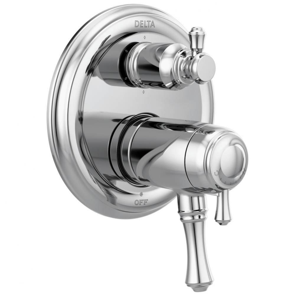 Cassidy™ Traditional 2-Handle TempAssure® 17T Series Valve Trim with 6-Setting Integrated D