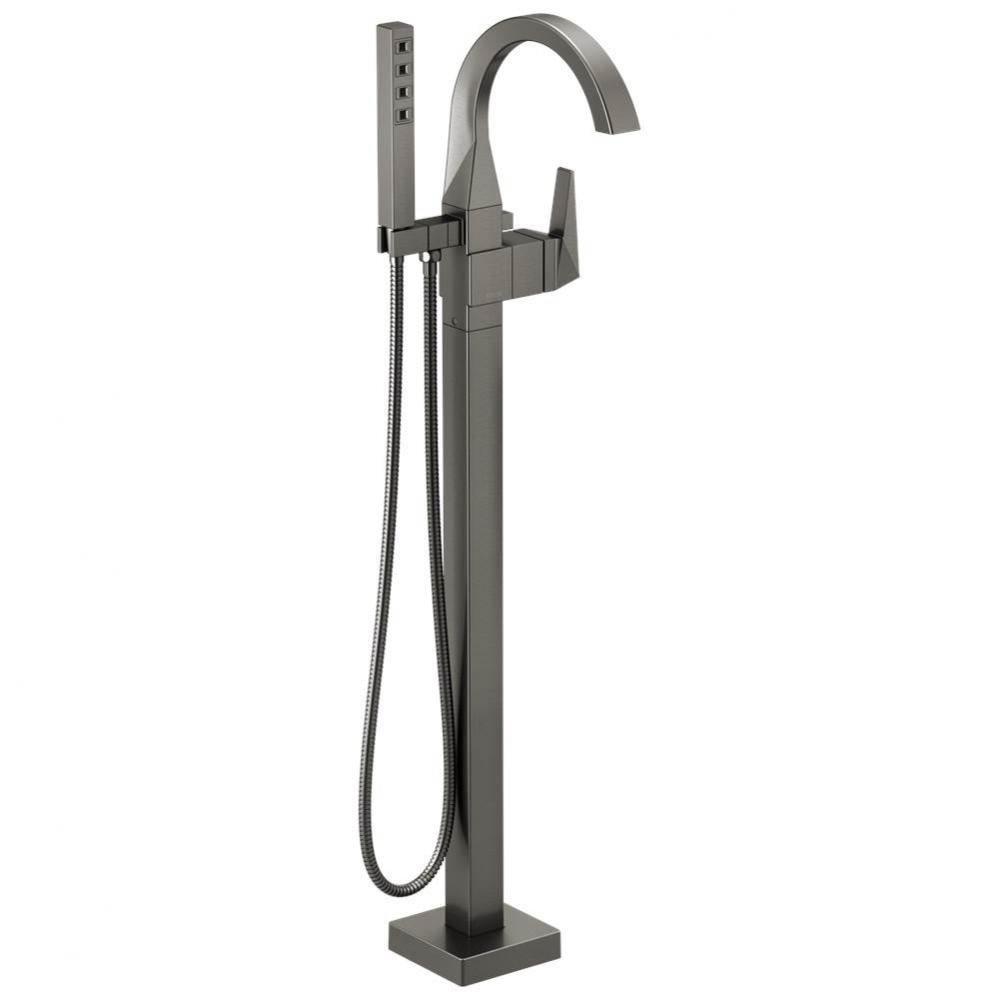 Trillian™ Single Handle Floor Mount Tub Filler Trim with Hand Shower