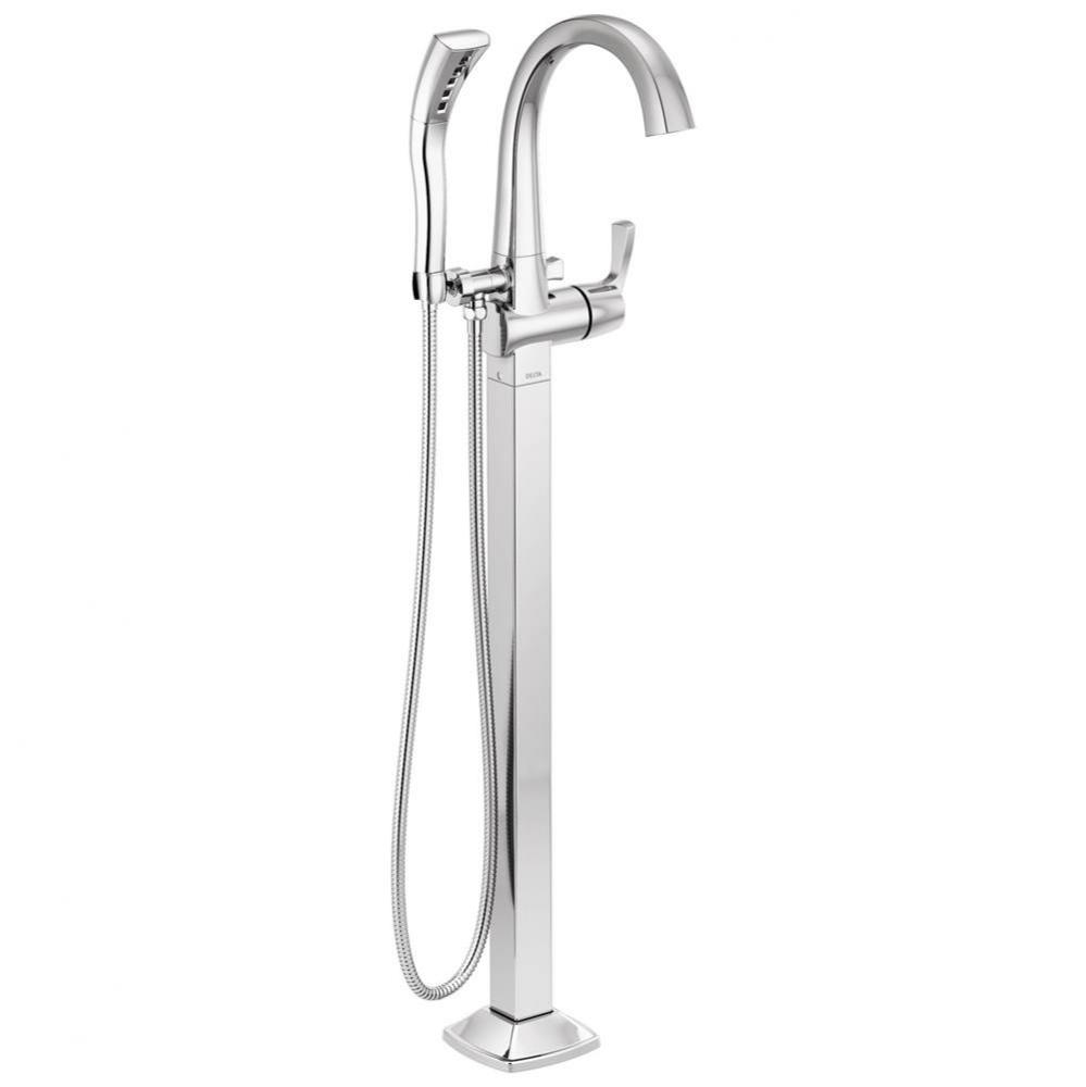 Stryke® Single Handle Floor Mount Tub Filler Trim